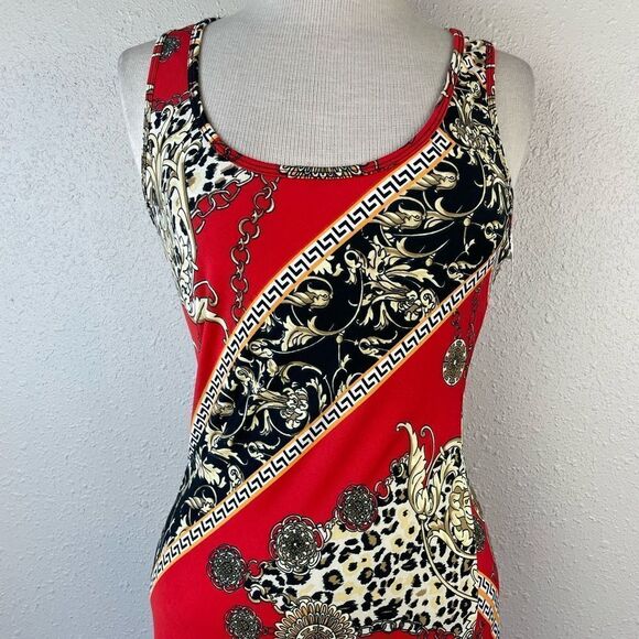 NWT Bailey Blue Thai Style Maxi Dress Size M - Picture 2 of 7